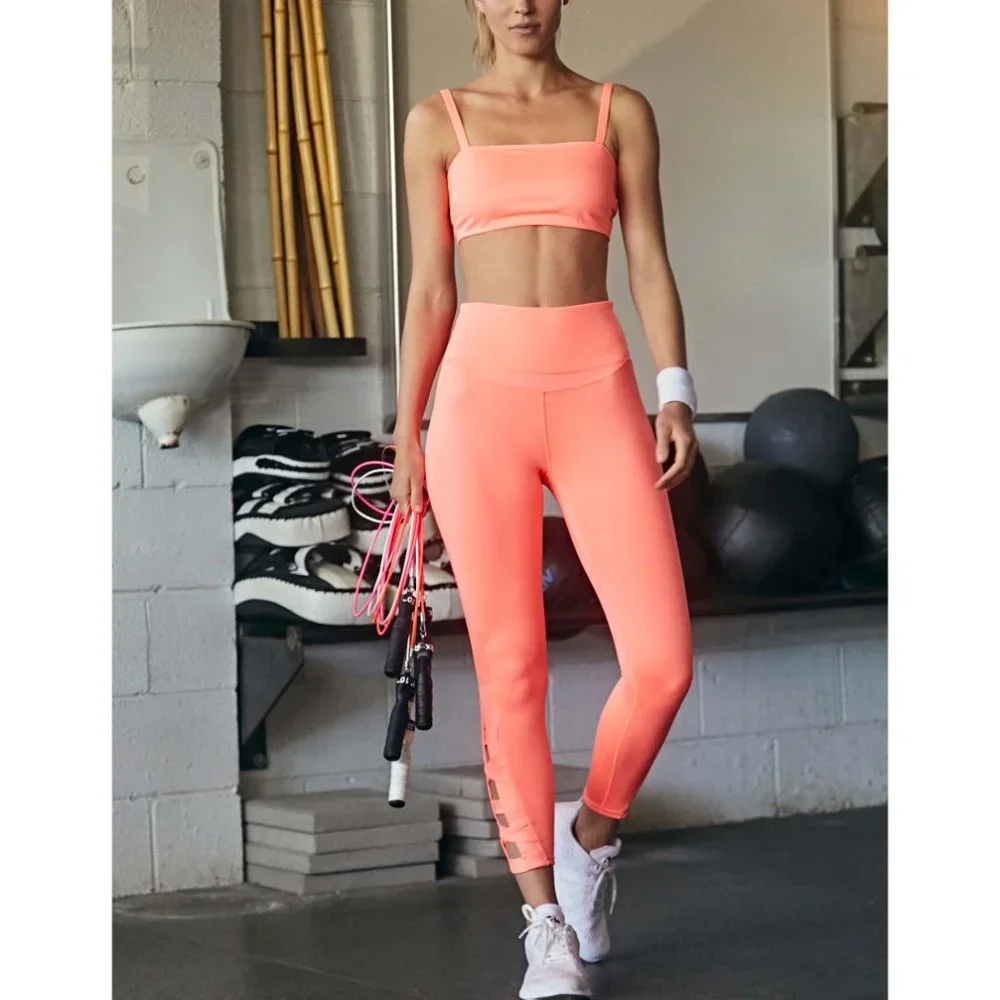 🎉LAST CHANCE🎉 NWT FP Movement Very Prairie Bra / Papaya Punch - Picture 4 of 7